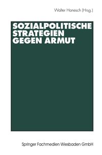 Produktbild: Sozialpolitische Strategien gegen Armut