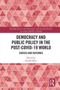 Produktbild: Democracy and Public Policy in the Post-COVID-19 World