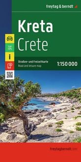 Produktbild: Kreta, Stra&szlig;en- und Freizeitkarte 1:150.000, freytag & berndt