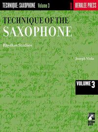 Produktbild: Technique of the Saxophone - Volume 3