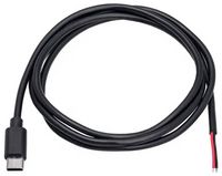 Produktbild: Akyga AK-SC-38 Niedervolt-Adapterkabel USB-C&reg; Stecker - offene Kabelenden 1 m 1 St.