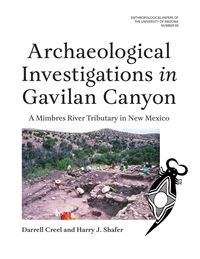 Produktbild: Archaeological Investigations in Gavilan Canyon