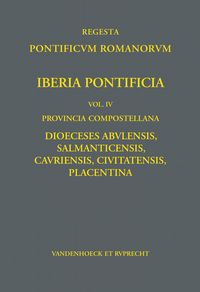 Produktbild: Iberia Pontificia. Vol. IV: Provincia Compostellana