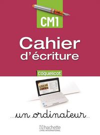 Produktbild: Coquelicot cahier ecriture cm1