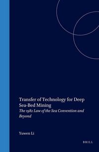 Produktbild: Transfer of Technology for Deep Sea-Bed Mining