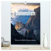 Produktbild: Dolomiten - Reise um die bleichen Berge zu entdecken (hochwertiger Premium Wandkalender 2027 DIN A2 hoch), Kunstdruck in Hochglanz