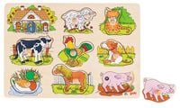 Produktbild: goki Steckpuzzle Bauernhof