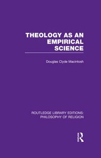 Produktbild: Theology as an Empirical Science