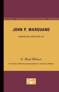 Produktbild: John P. Marquand - American Writers 46