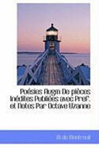 Produktbild: Po Sies Augm de Pi Ces in Dites Publi Es Avec Pref. Et Notes Par Octave Uzanne