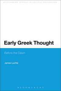 Produktbild: Early Greek Thought
