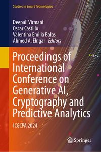 Produktbild: Proceedings of International Conference on Generative AI, Cryptography and Predictive Analytics