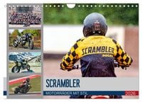 Produktbild: Scrambler Motorr&auml;der mit Stil (Wandkalender 2026 DIN A4 quer), CALVENDO Monatskalender