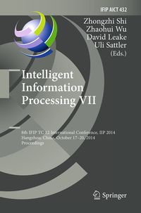 Produktbild: Intelligent Information Processing VII
