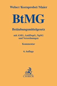 Produktbild: Betäubungsmittelgesetz. BtMG
