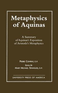 Produktbild: Metaphysics of Aquinas