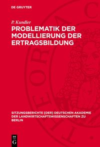 Produktbild: Problematik der Modellierung der Ertragsbildung