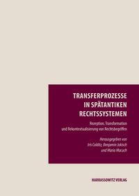 Produktbild: Transferprozesse in sp&auml;tantiken Rechtssystemen
