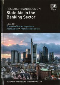 Produktbild: Research Handbook on State Aid in the Banking Sector