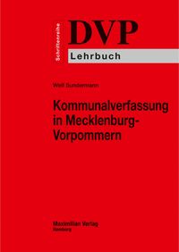 Produktbild: Kommunalverfassung in Mecklenburg-Vorpommern