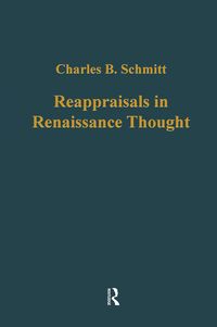 Produktbild: Reappraisals in Renaissance Thought