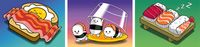 Produktbild: Minipuzzle-Trio 100 Teile - Kawaii Breakfast, Lunch & Dinner
