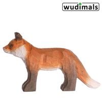 Produktbild: Wudimals A040701 - Fuchs, Fox, handgeschnitzt aus Holz