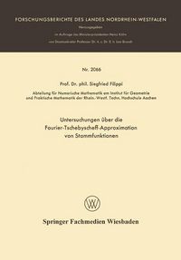 Produktbild: Untersuchungen &uuml;ber die Fourier-Tschebyscheff-Approximation von Stammfunktionen