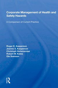 Produktbild: Corporate Management of Health and Safety Hazards
