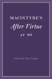 Produktbild: MacIntyre's After Virtue at 40