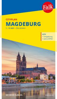Produktbild: Falk Cityplan Magdeburg 1:15.000