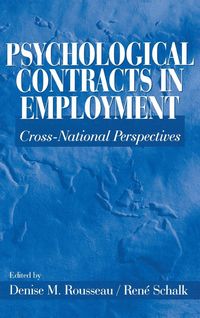 Produktbild: Psychological Contracts in Employment