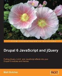 Produktbild: Drupal 6 JavaScript and jQuery