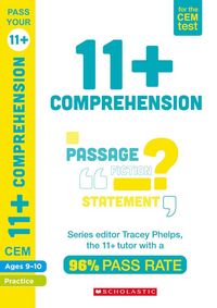 Produktbild: 11+ English Comprehension Practice and Assessment for the CEM Test Ages 09-10