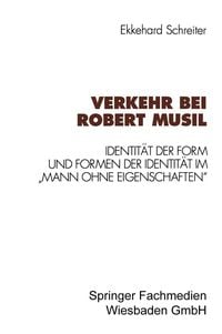 Produktbild: Verkehr bei Robert Musil