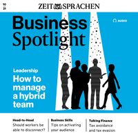 Produktbild: Business-Englisch lernen Audio - F&uuml;hrung hybrider Teams