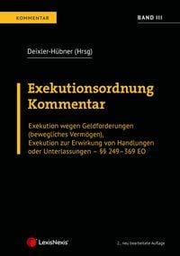 Bild vom Artikel Exekutionsordnung - Kommentar Band 3 vom Autor Andreas Frauenberger