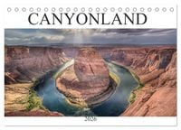 Produktbild: CANYONLAND, USA (Tischkalender 2026 DIN A5 quer), CALVENDO Monatskalender