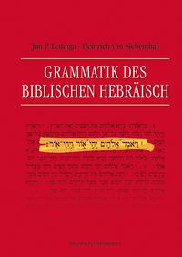 Produktbild: Grammatik des Biblischen Hebr&auml;isch