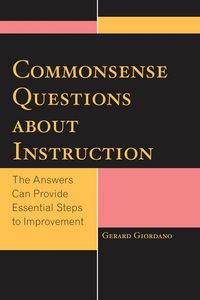 Produktbild: Commonsense Questions about Instruction