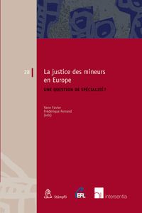 Produktbild: La justice des mineurs en Europe