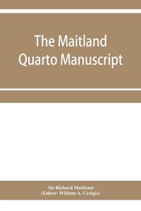 Produktbild: The Maitland quarto manuscript