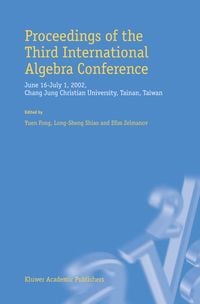 Produktbild: Proceedings of the Third International Algebra Conference