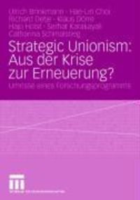 Produktbild: Strategic Unionism: Aus der Krise zur Erneuerung?