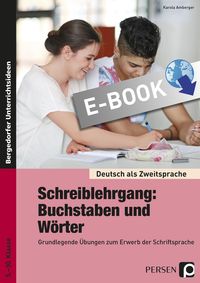 Produktbild: Schreiblehrgang: Buchstaben und W&ouml;rter - Sek I