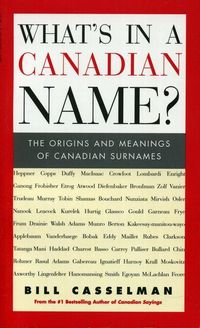 Produktbild: What's in a Canadian Name?