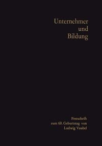Produktbild: Unternehmer und Bildung