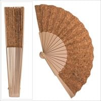 Produktbild: Holz-F&auml;cher mit Kork, ca. 24 cm