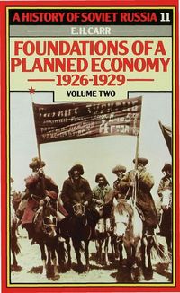 Produktbild: A History of Soviet Russia: 4 Foundations of a Planned Economy,1926-1929