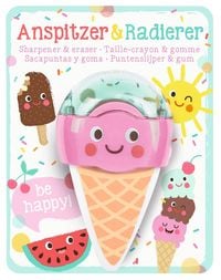 Produktbild: Be happy Anspitzer & Radierer